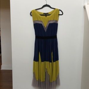BCBG pleated dress
